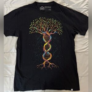 Into The AM Tree of Life Black Medium T-Shirt